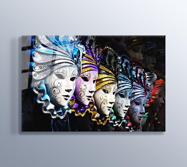 Karnaval Maskeleri - Renkli Maskeler