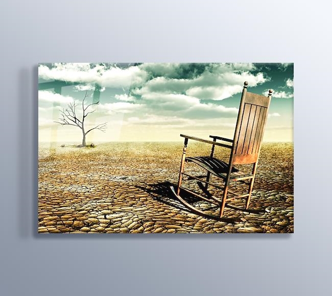 Chair on an Arid Land
