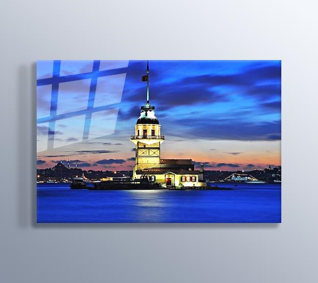 İstanbul - Kız Kulesi Mavi Denge