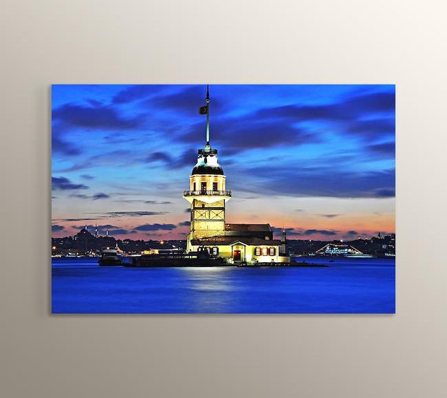 İstanbul - Kız Kulesi Mavi Denge