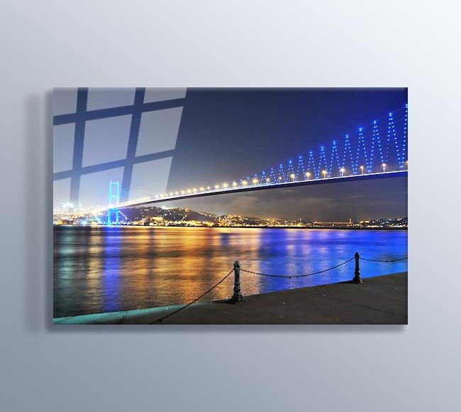 İstanbul - Boğaziçi Köprüsü - Gece Görüntüsü