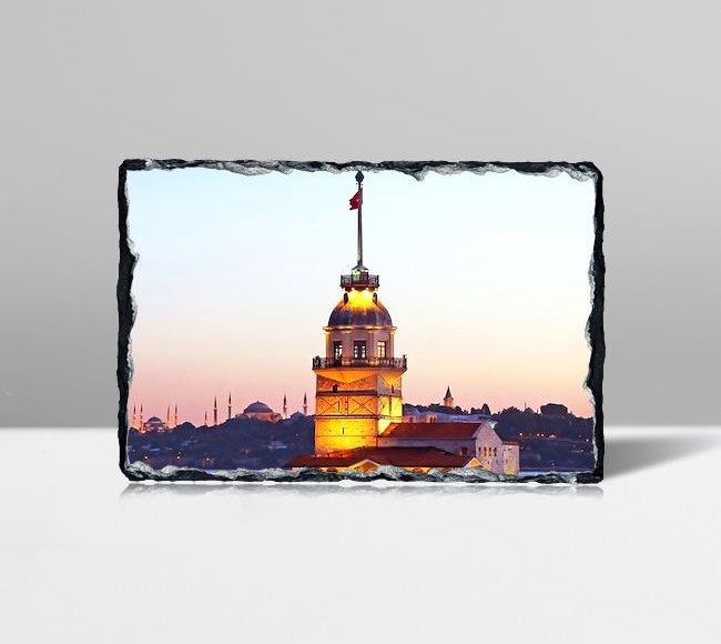 İstanbul - Kız Kulesi Renkli