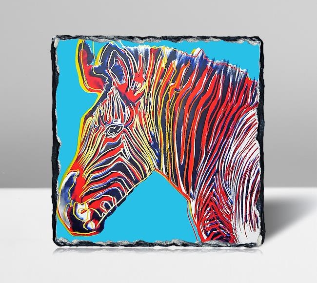 Zebra Color Popart