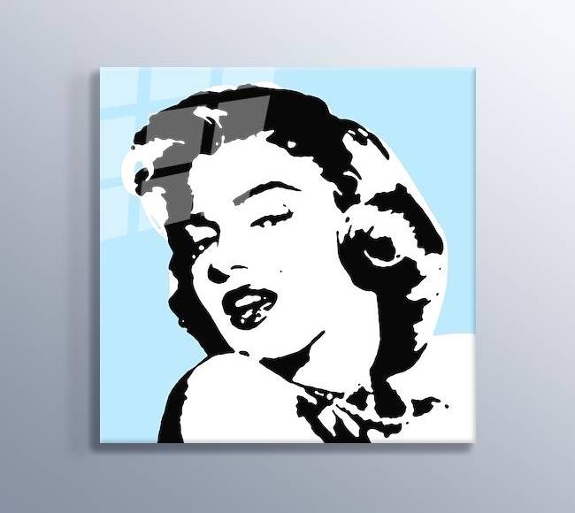 Marilyn Monroe - Mavi Clipart