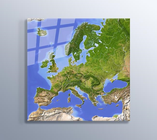 Avrupa Fiziki Harita