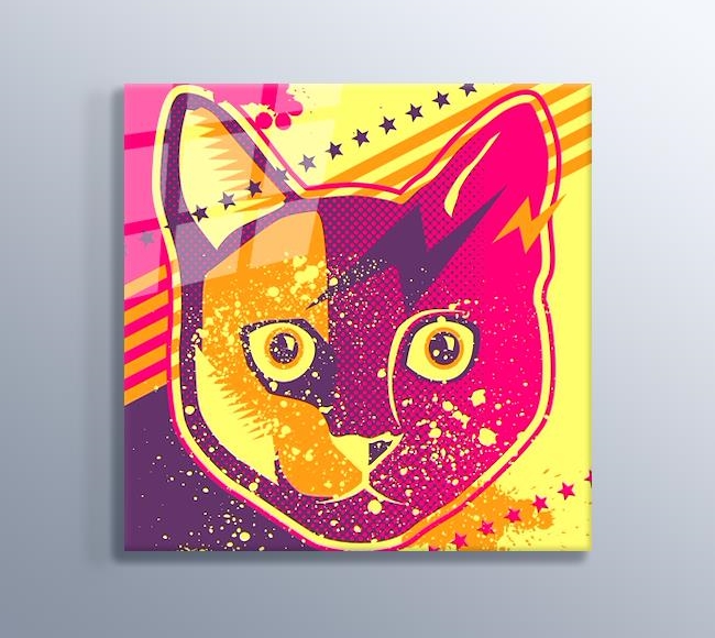 Pop Art Cat - 1