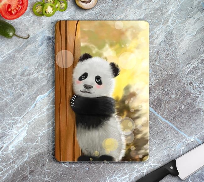 Yavru Panda Gerçekçi Çizim