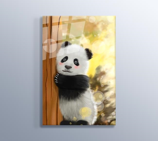 Yavru Panda Gerçekçi Çizim