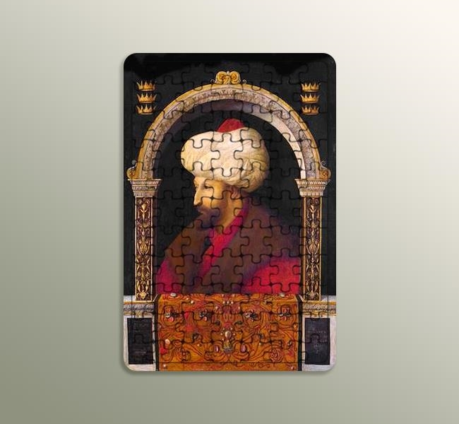 Anatolian Puzzle - Fatih Sultan Mehmet 1000 Piece Jigsaw Puzzle #1078, Finished Size 18.1x26 Inches