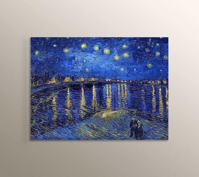 Yıldızlı Geceler - Starry Night Over the Rhone 