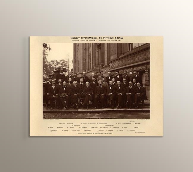 Beşinci Solvay Konferansı 1927 - Bilim İnsanları ve İsimleri