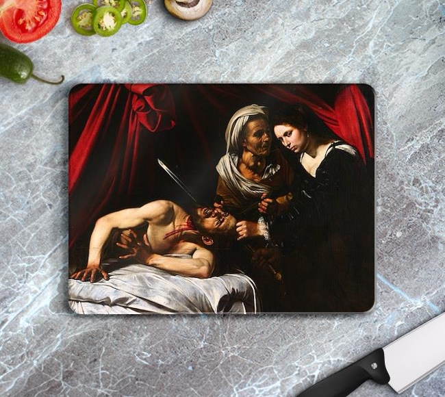 Judith Beheading Holofernes - Judith Holofernes'in Başını Keserken