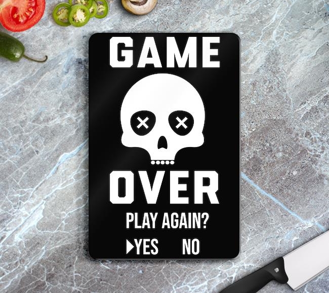 Game Over - Oyun Bitti - Black