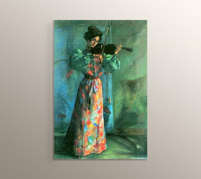Die Geigenspielerin - Keman Çalan Kadın