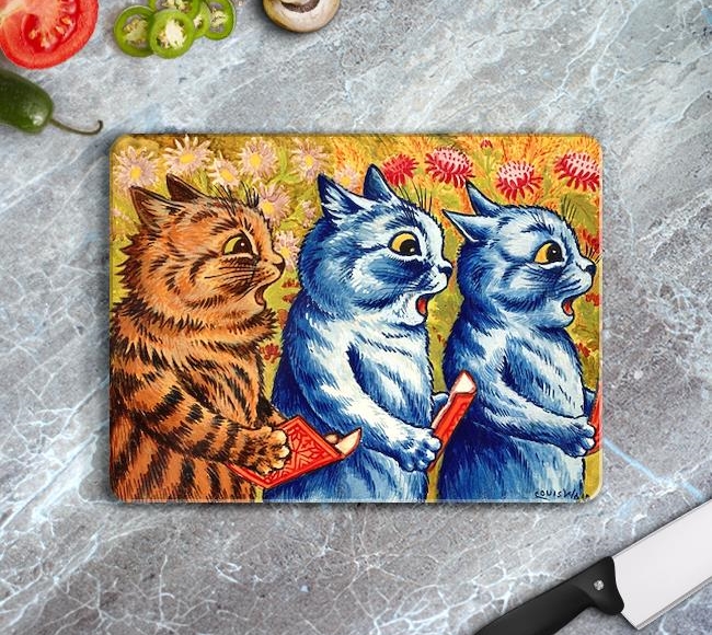 Three Cats Singing - Şarkı Söyleyen Üç Kedi