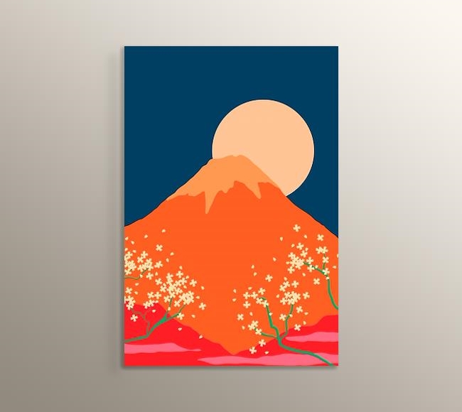 Renklerin Deseni - Fuji Dağı Japonya