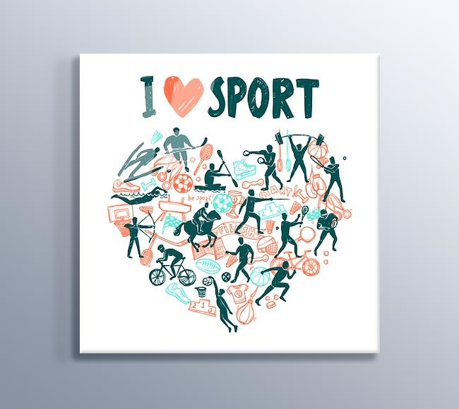 Sporu Seviyorum - Spor Yapan Karakterler