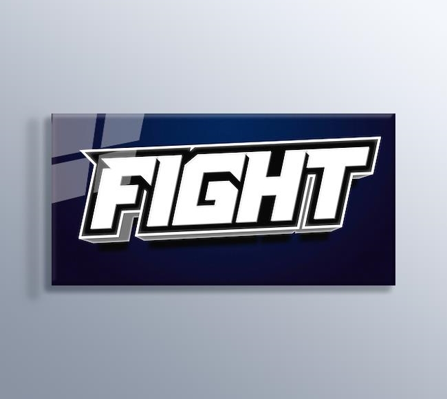 Fight - Dövüş - Tipografi