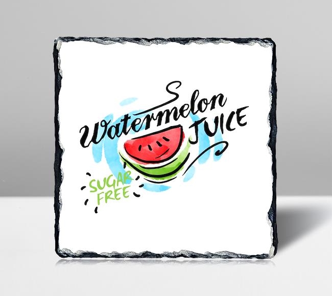 Karpuz Suyu - Watermelon Juice - Sulu Boya Deseni