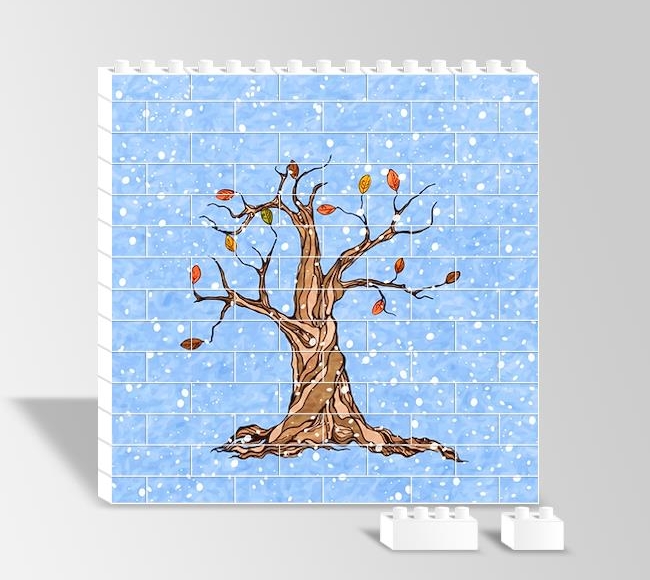 Kış Mevsimi - Ağacın Kışa Dayanışı