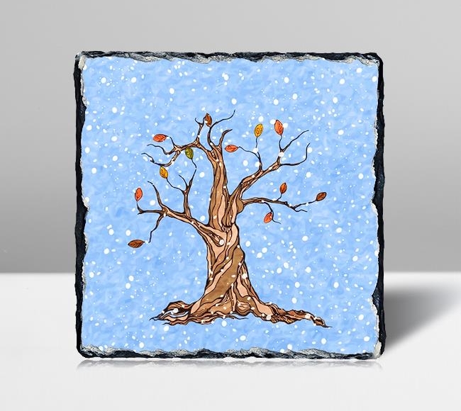 Kış Mevsimi - Ağacın Kışa Dayanışı