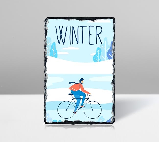 Kış Mevsiminde Bisiklet Sürmek