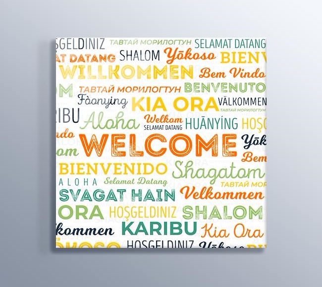 Çeşitli Dillerde Hoşgeldiniz Kelimeleri