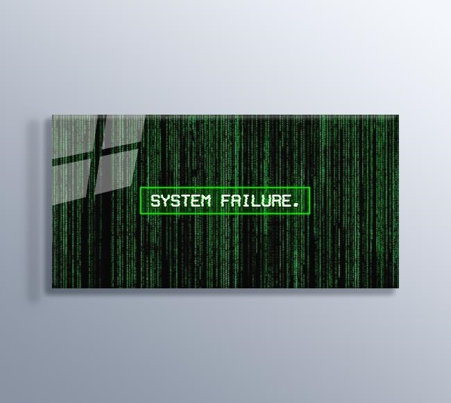 Matrix Kayan Yazılar - System Failure