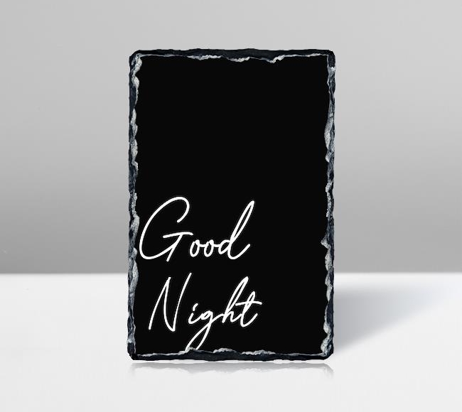 Good Night - Siyah Fonda Beyaz