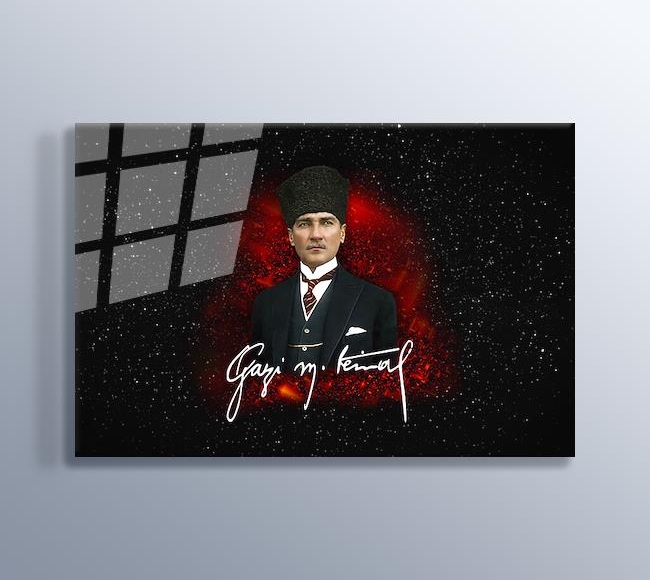 Yıldızlı Fonda Atatürk ve İmzası