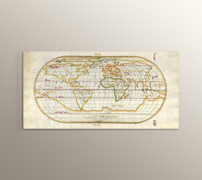 Oval Dünya Haritası