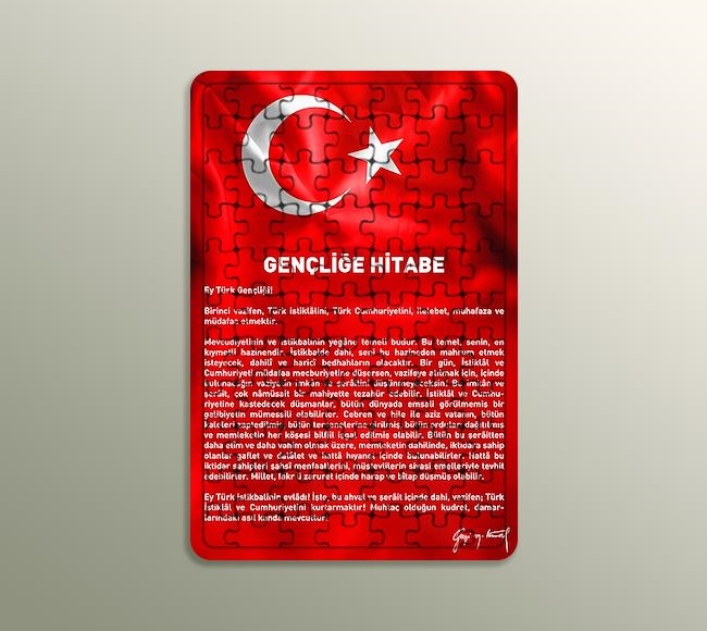 Türk Bayrağı ve Gençliğe Hitabe