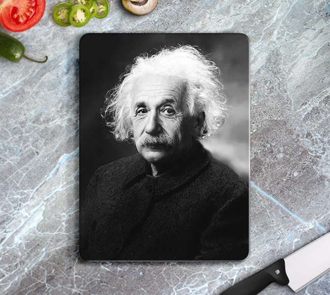 Albert Einstein - Siyah Beyaz