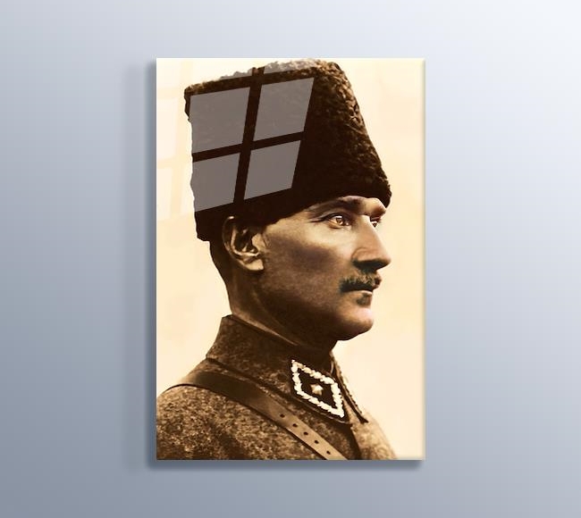 Atatürk Üniformalı - Cehalet yenilmesi gereken en büyük düşmandır
