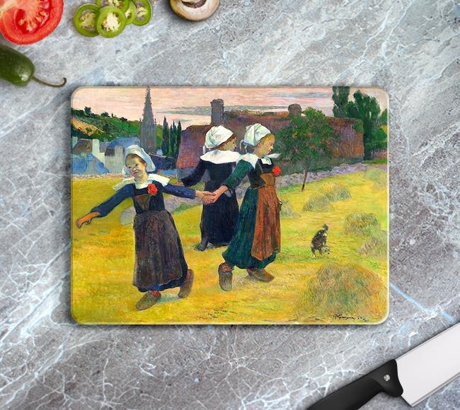 Breton Girls Dancing, Pont-Aven