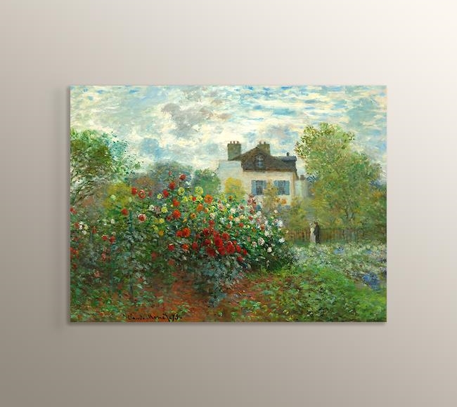 Argenteuil'de Monet'in Bahçesi - Monet's Garden in Argenteuil