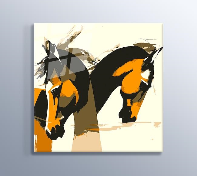 Atlı Karar: İki At, Bir Portre