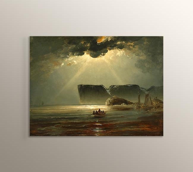 The North Cape by Moonlight - Ay Işığında Kuzey Burnu, 1848