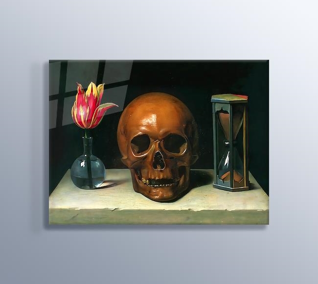 Still-Life with a Skull - Vanitas 1671