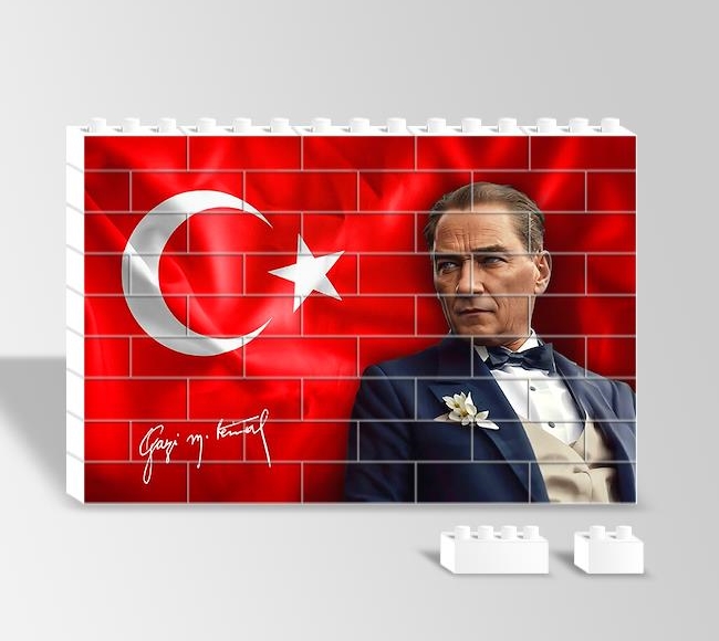 Atatürk - Bayrak bir milletin bağımsızlık alametidir